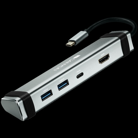 USB-хаб  Canyon 4in1 DS-3 Gray (CNS-TDS03DG)