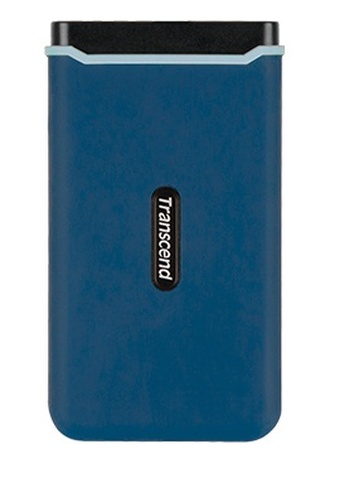 Зовнішній SSD-накопичувач  Transcend ESD370C 500GB Navy Blue (TS500GESD370C)