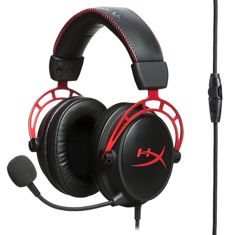 Гарнітура HyperX Cloud Alpha Black/Red (4P5L1AX)