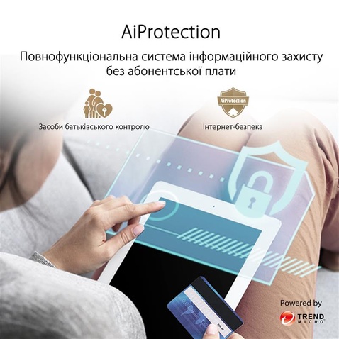 Маршрутизатор Wi-Fi  Asus ZenWiFi XD4 Plus 3pk Black (90IG07M0-MO3C50)