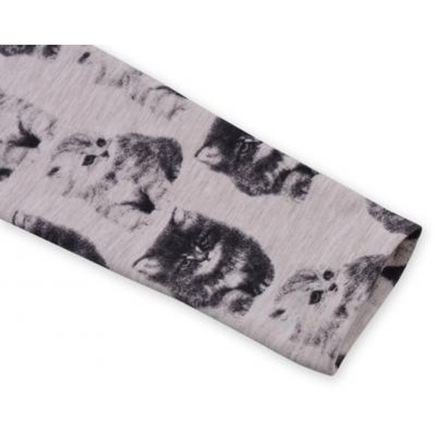 Плаття Breeze бежеве меланж з котиками (8140-92G-beige)