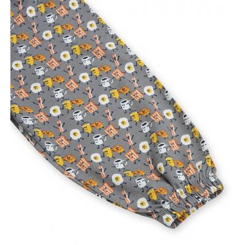 Піжама Breeze з малюнком до сніданку (1145-80B-gray)
