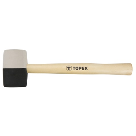 Киянка Topex резиновая O 58 мм, 450 г (02A354)