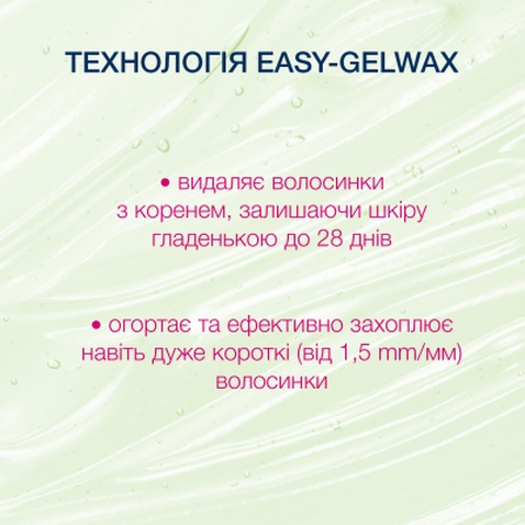 Воскові смужки Veet Easy-Gelwax для сухої шкіри 12 шт. (8410104511340/4680012390946)