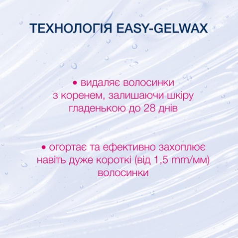 Воскові смужки Veet Easy-Gelwax для чутливої шкіри обличчя 20 шт. (4680012390960)