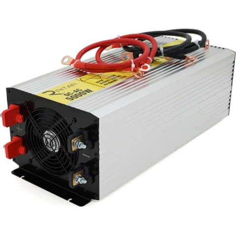 Автомобільний інвертор 12V/220V 5000W чиста синусоїда, 2xShuko, 1xUSB Ritar (RSC-5000)