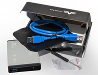 Кишеня зовнішня Frime SATA HDD/SSD 2.5", USB 3.0, Metal, Silver (FHE21.25U30)