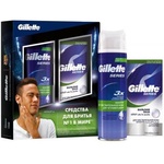 Набір для гоління Gillette Пена для бритья 250 мл + бальзам Sensitive Skin 100мл (7702018465828)