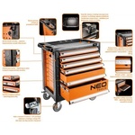 Візок для інструменту Neo Tools 6 ящиков, 770x460x870 мм, грузоподъемность 200 кг (84-223)