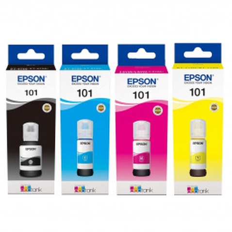 Комплект чорнил  PRINTALIST 101 для Epson L4150 4х70г BP/C/M/Y  (PL101SET)