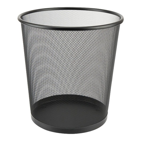 Кошик для паперів Axent Wire mesh, black 260x280мм (2119-01-A)