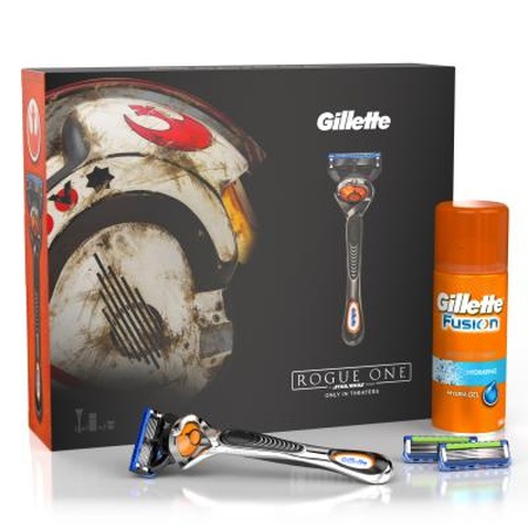 Набір для гоління Gillette Бритва Fusion ProGlide Flexball+2 сменные кассеты+Гель 75 мл (7702018423903)