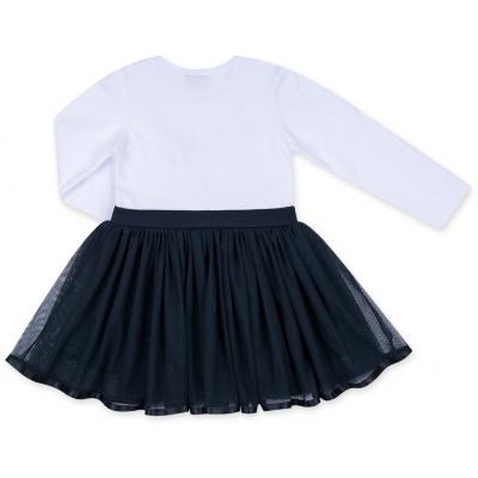 Плаття Breeze з котиком та зірочкою (8099-104G-white)