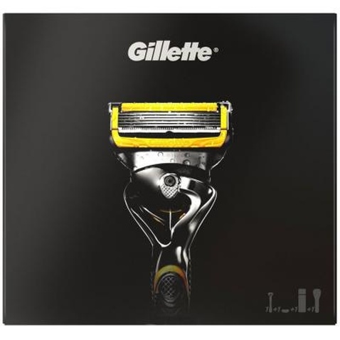 Набір для гоління Gillette Fusion Proshield и гель для бритья Active Sport 170 мл (7702018442379)