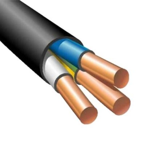 Кабель силовий ЗЗЦМ 3х2.5 кв.мм негорючий, круглый, 100м (ВВГнг 3x2,5 ECG)