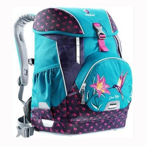 Шкільний набір Deuter Набір 5 пр OneTwoSet Sneaker Bag 3044 petrol bird (3880017 3044 (SET))