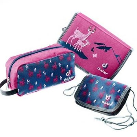 Шкільний набір Deuter Набір 5 пр OneTwoSet Sneaker Bag 5018 magenta deer (3880017 5018 (SET))