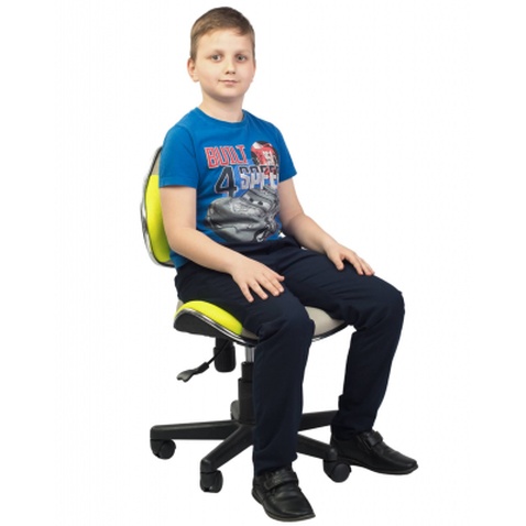 Дитяче крісло STR FW1 grey-yellow