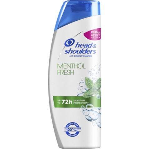 Шампунь Head & Shoulders Свіжість ментолу 400 мл (5011321336094)