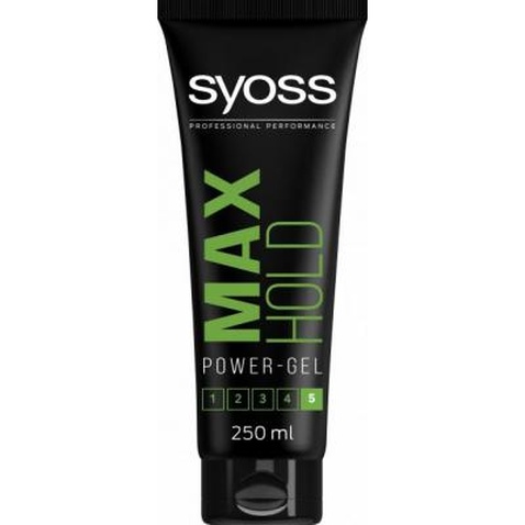 Гель для волосся Syoss Max Hold (фіксація 5) 250 мл (9000100591058)