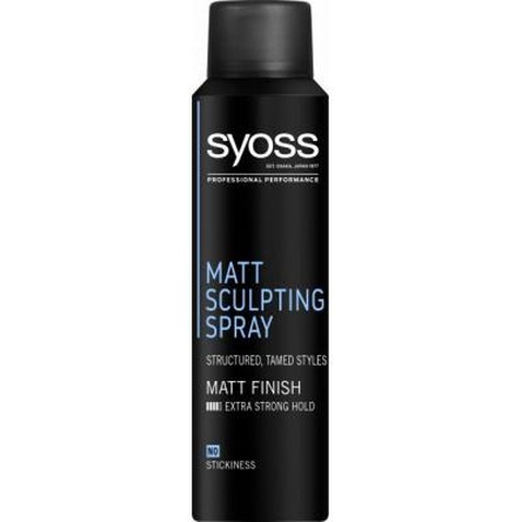 Спрей для волосся Syoss матувальний Matt Sculpting Фіксація 4 150 мл (9000101258660)