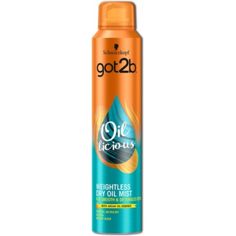 Олія для волосся Got2b спрей з олією аргани 200 мл (5012583203650)