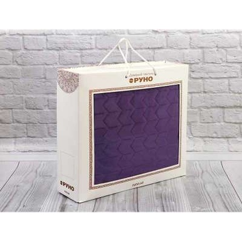 Покривало Руно двостороннє VeLour Фіолетове 180 х 220 см (340.55_Violet)