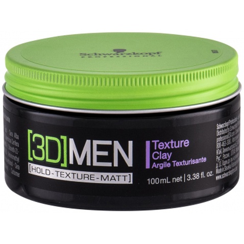 Глина для волосся Schwarzkopf Professional [3D]MEN Текстуруюча 100 мл (4045787265040)