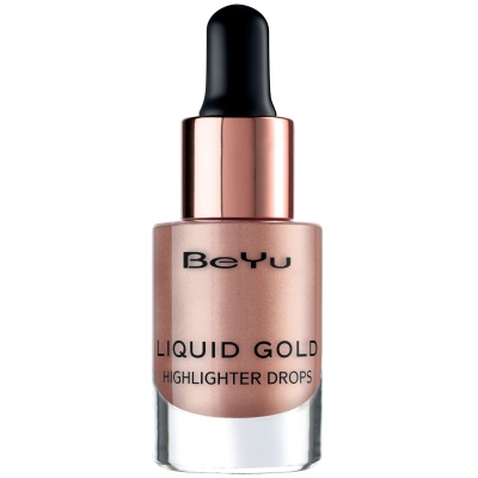 Коректор для обличчя BeYu Liquid Gold Highlighter Drops 02 - Luminous Rosegold 13 мл (4033651825032)