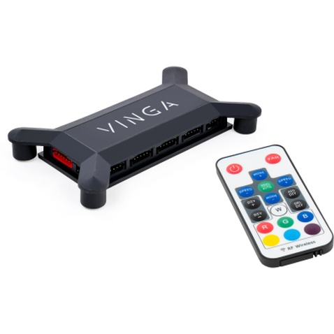 Модуль управління підсвічуванням Vinga Controller Hub +Remote for Barbarian and Orc (Controller Hub +Remote for Barbarian an)