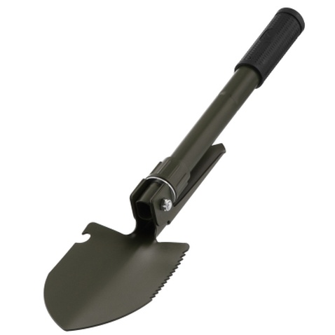 Тактична лопата 2E Compact складана, 1.5 мм, 41 см, 0.45кг, чохол (2E-FS41)