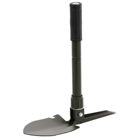 Тактична лопата 2E Compact складана, 1.5 мм, 41 см, 0.45кг, чохол (2E-FS41)
