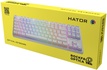 Клавіатура  Hator Rockfall 2 Optica TKL Black White (HTK-731)