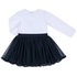 Плаття Breeze з котиком та зірочкою (8099-104G-white)