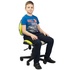 Дитяче крісло STR FW1 grey-yellow
