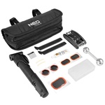 Набір для ремонту велосипеда  Neo Tools, 15 предметів, сумка з поліестеру 1680D, 23x15x6 см 91-013