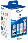 Комплект чорнил  EPSON 101 B/C/M/Y 1x127 мл + 3x70 мл (C13T03V64A)