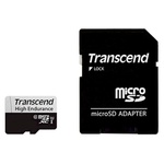 Карта пам'яті  Transcend 64GB microSDXC class 10 UHS-I U1 High Endurance (TS64GUSD350V)