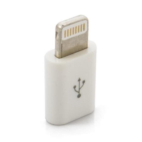 Перехідник  micro USB to Lightning Extradigital (KBA1648)