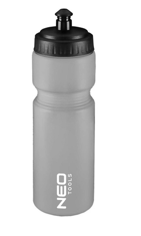 Пляшка для води  Neo Tools для велосипеда, 700мл, довжина 23.5 см, LDPE, сірий 91-010
