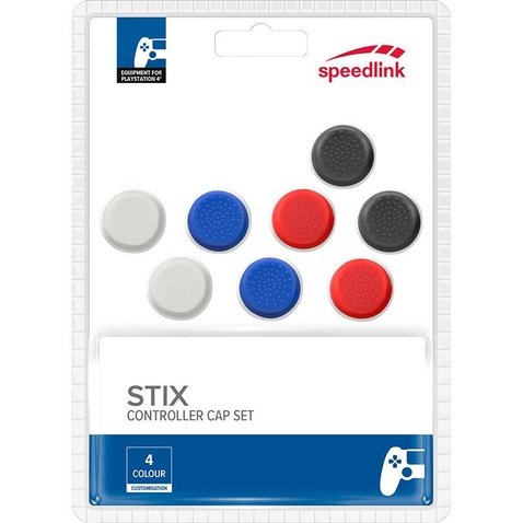 Набір накладок для кнопок SpeedLink Stix Controller Cap Set для Sony PS5/PS4/Switch Multicolor SL-4524-MTCL