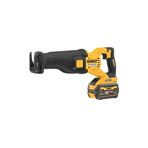 Шабельна пила  DeWALT 54В XR FLEXVOLT Li-lon 3 Аг, 0 - 3000 ход/хв, 3.54 кг, кейс TSTAK (DCS389X2)