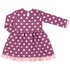 Плаття Breeze в розовый горошек с оборочкой (8659-86G-pink)