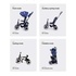 Дитячий велосипед Qplay Rito+ Eva Blue (S380-8Blue)