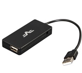 Концентратор USB 2.0 Frime 4хUSB2.0 Black (FH-20030)