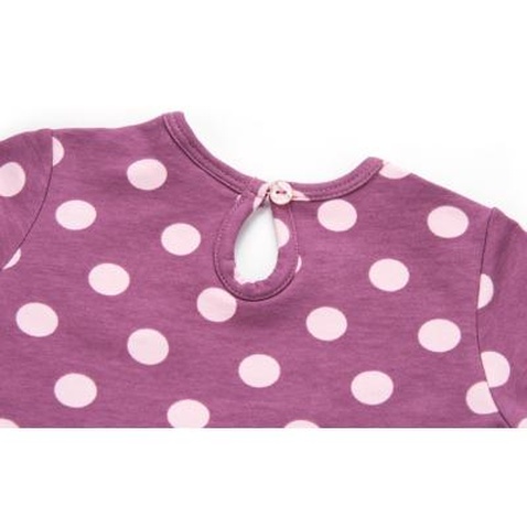 Плаття Breeze в розовый горошек с оборочкой (8659-86G-pink)