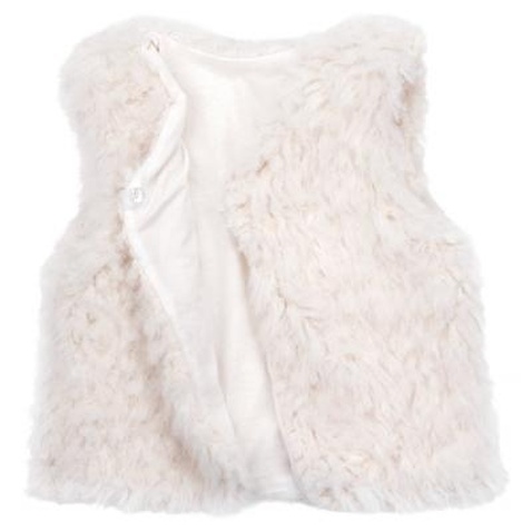 Жилет Breeze зі штучного хутра (10001-140G-beige)
