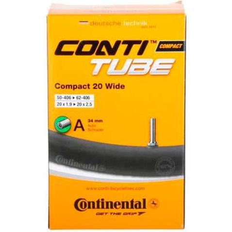 Велосипедна камера Continental Compact 20"x1.9-2.5 wide 50-406 / 62-451 RE AV34mm (181271)