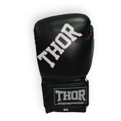 Боксерські рукавички Thor Ring Star 14oz Black/White/Red (536/02(PU)BLK/WHT/RED 14 oz.)