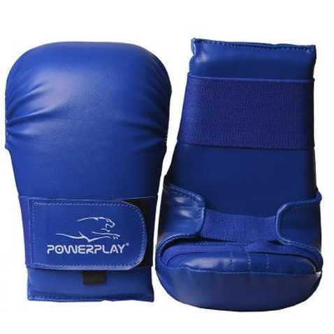 Рукавички для карате PowerPlay 3027 M 3,7 oz Blue (PP_3027_M_Blue)